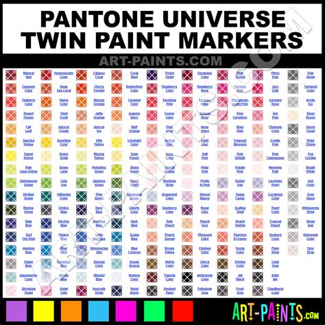 Pantone Universe Twin Paint Marker Paint Marking Pen Colors Pantone