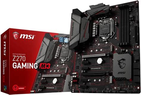 Msi Intel Z270 Z270 Gaming M3 7th6th Gen Usb2 Motherboard Black