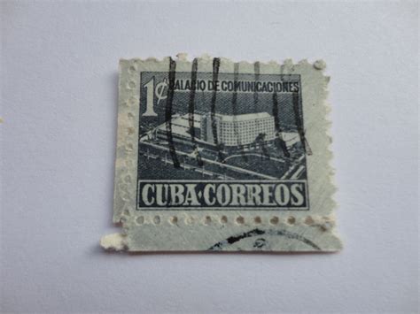 1 Cent Cuba Postage Stamp