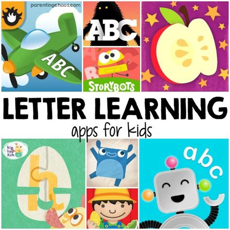 Kids preschool learn letters 3. Letter Learning Apps for Kids ⋆ Parenting Chaos