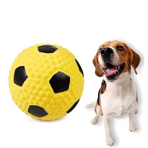 Squeaky Latex Dog Toys Pet Dogs Balls Toy Squeaker Squeaky Sound Dogs