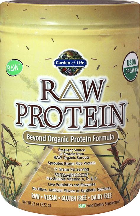 Raw Organic Protein 22 Powder Protein Supplements Supplements