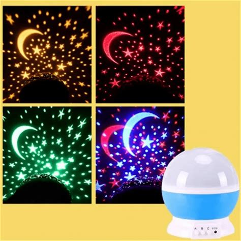 Dreamy Starry Sky Led Night Light Romantic Star Projector Lamp With 7