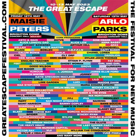 The Great Escape Announce Even More Artists — Still Listening