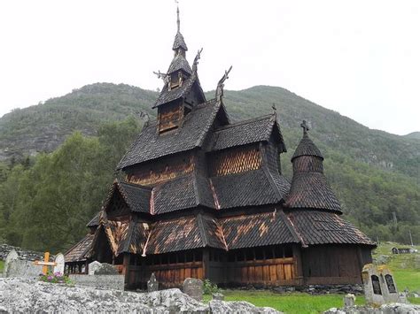 borgund stave kirke norse viking age old church