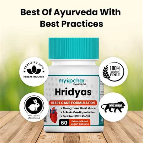 Buy Myupchar Ayurveda Hridyas Capsule For Heart Care Online And Get Upto