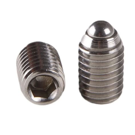 Hexagon Socket Ball Point Plunger M3 Spring Loaded Set Screw Stainless Steel Buy Spring Loaded