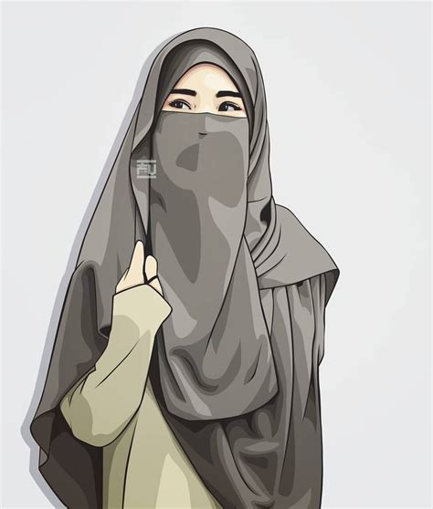 256 Kartun Muslimah Yg Berpasangan Plazzzza