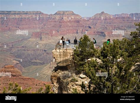 The Grand Canyon Mather Point South Rim Arizona Usa Stock Photo Alamy