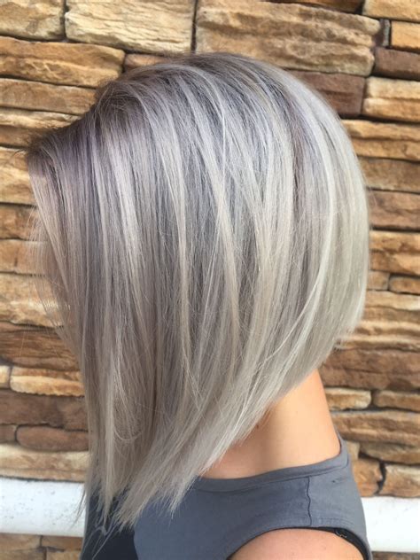 Short grey hair short hair cuts for women short hair styles pixie hairstyles pixie haircut short haircuts corte y color aging gracefully silver hair. 20 Best of Gray Bob Hairstyles With Delicate Layers