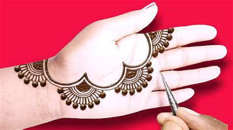 Wow 😲 Very Easy Beautiful Mehndi Design Front Hand Arabic Henna Mehndi