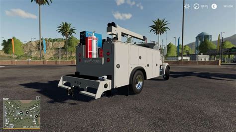 Freightliner Service Truck V10 Mod Farming Simulator 2022 19 Mod
