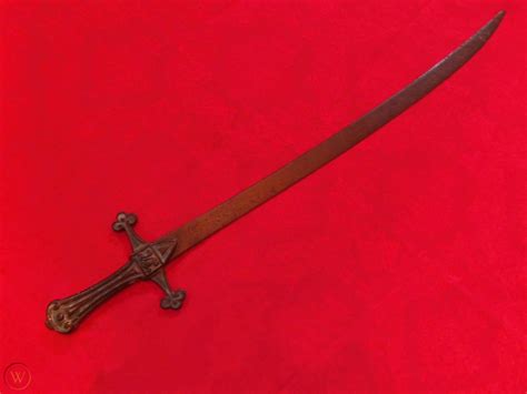 Old Short Sword 1867 British Victorian Era Regimental Band Sword W