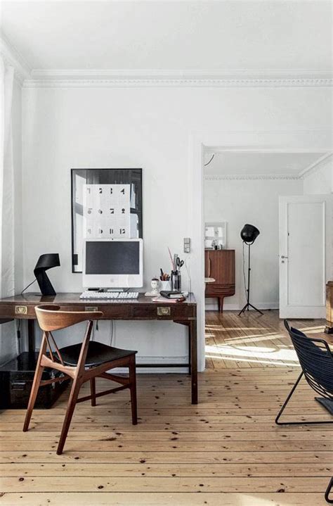 Bright Danish Apartment With Mid Century Modern Furniture Design