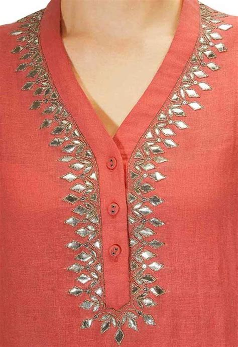 Top 50 Stylish And Trendy Kurti Neck Designs In 2023 Kurti Neck Designs Neckline Designs