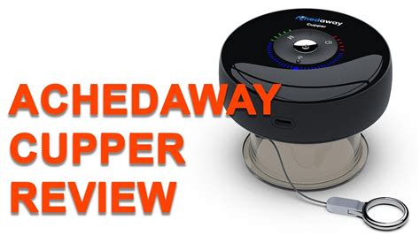 Achedaway Cupper Therapy Massager Review 2021 Youtube