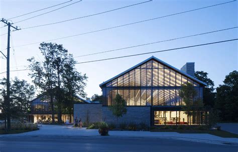 Brooklin Library And Community Center Whitby Architizer Library