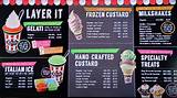 Images of Ritas Ice Menu