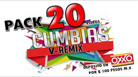 Pack 20 Cumbias Extended V Remix Youtube