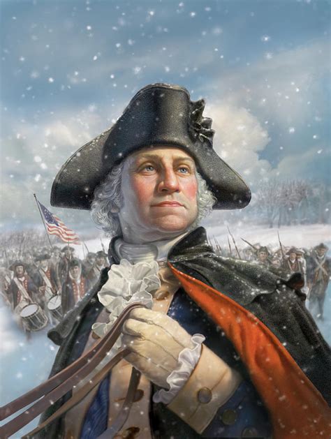 Washington At Valley Forge Digital Art By Mark Fredrickson Fine Art