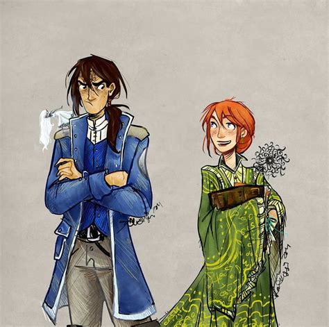 The Stormlight Archive Shallan And Kaladin The Sleeve Is Covering Her Freehand But Otherwise