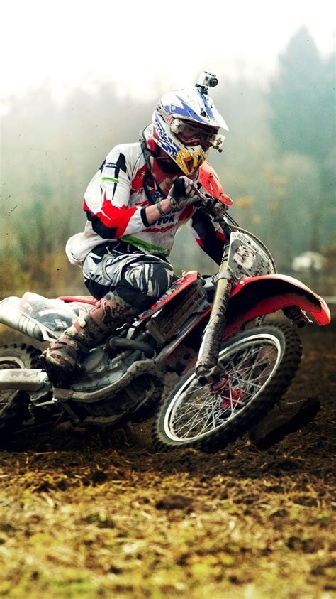 Wallpaper Motocross Bergerak