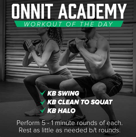 Onnit Academy Workout Of The Day 25 Kettlebell Workout Onnit Academy