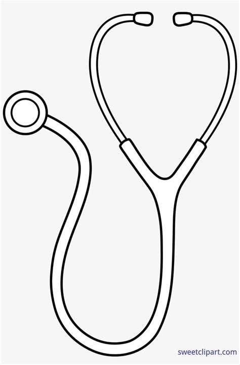 Stethoscope Coloring Pages