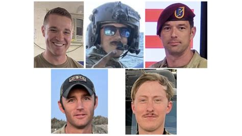 Five Us Special Operations Troops Killed In Veterans Day Weekend Crash