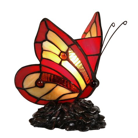 Use Stained Glass Butterfly Lamp To Lit Your Home Warisan Lighting