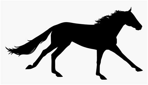 Horse Silhouette Running Horse Logo Horses Silhouettes Vector