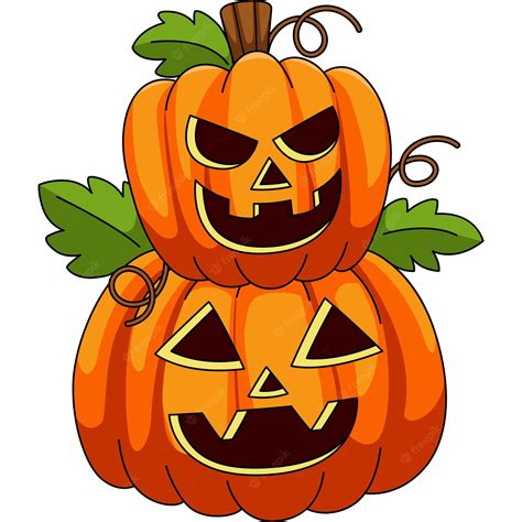 Abobora De Halloween Desenho Colorido