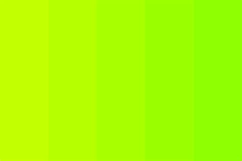 Yellow Green To Light Green Color Palette