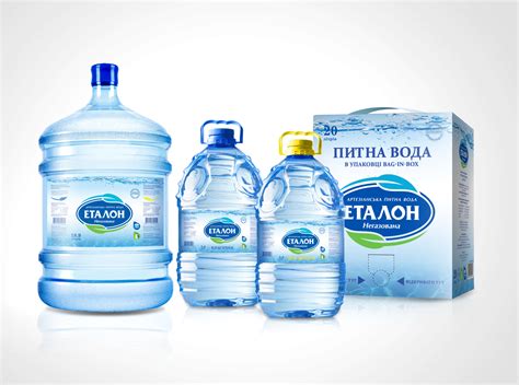 Drinking Water Label Design By Olga Takhtarova On Dribbble