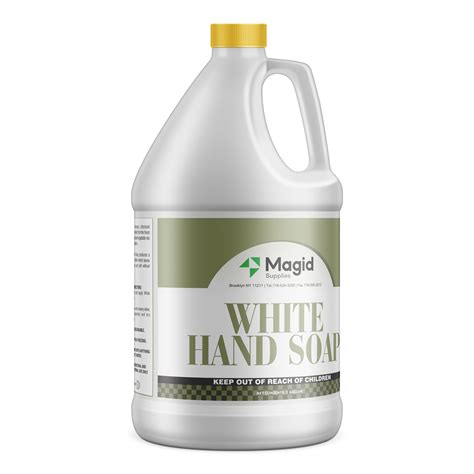 White Lotion Hand Soap 41 Gallon Magid Supplies