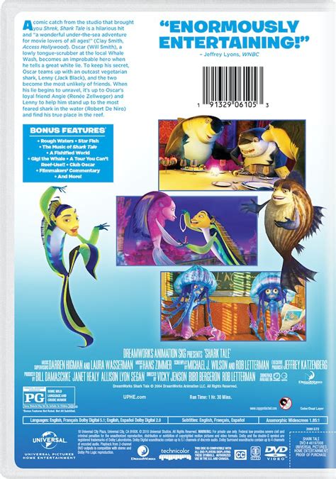 Buy Shark Tale Dvd New Box Art Dvd Gruv