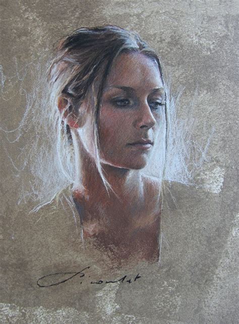 Nathalie Picoulet Part2 Portrait Art Portrait Painting Pastel