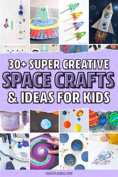 20 Outer Space Crafts For Kids That Are Out Of This World Artofit