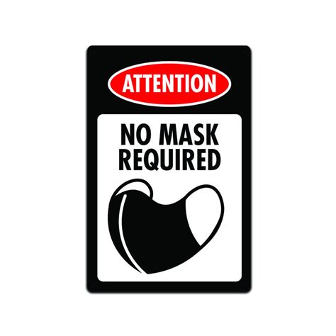 Front Door Signage For Business No Mask Required Entry Sign Etsy