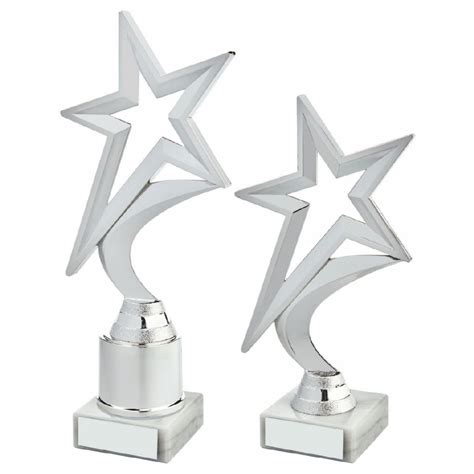 Silver Star Award Challenge Trophies