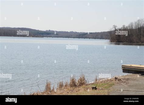 Lake Arthur Moraine State Park Pennsylvania Mercer County Stock Photo