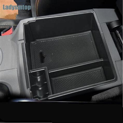 Ladysmtop Car Styling Central Armrest Storage Box Phone Holder Glove