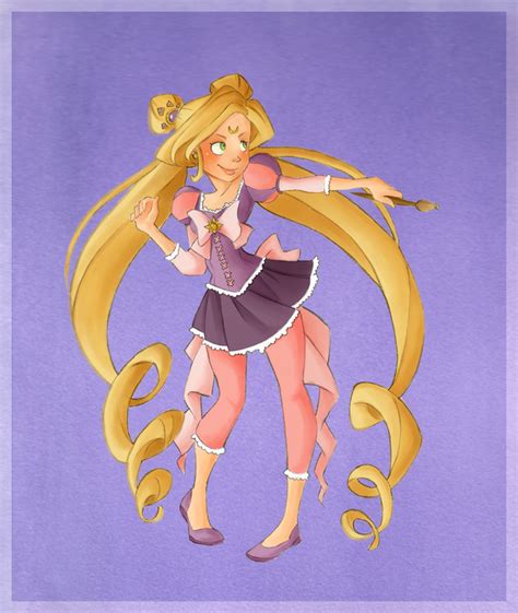 Sailor Rapunzel By Violetky On Deviantart Sailor Princess Disney Art