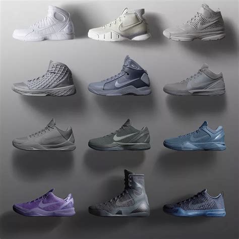 Kobe Bryant Shoes Guide Visual History Timeline Gallery Nike Adidas