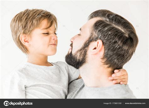 Happy Father With Child — Stock Photo © Allaserebrina 173801330