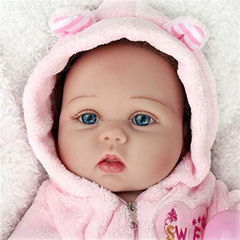 Charex Lifelike Reborn Baby Dolls 22 Inch Realistic Silicone Baby