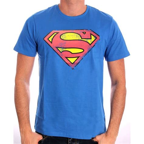 Tee Shirt Superman Logo Destroy Homme Dc Comics Taille Xl