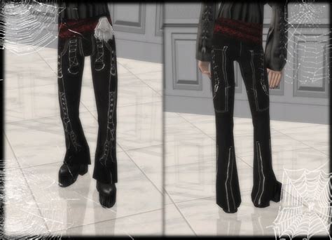 Mod The Sims Elegant Gothic Outfit For Males