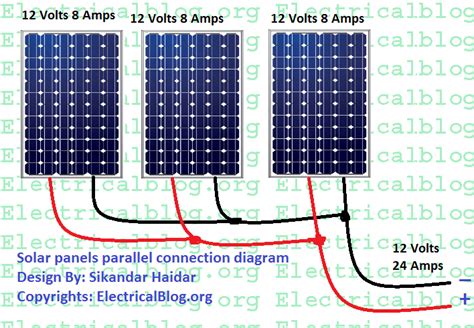 For this reason, two or more solar. Solar Panels Parallel Connection Diagram