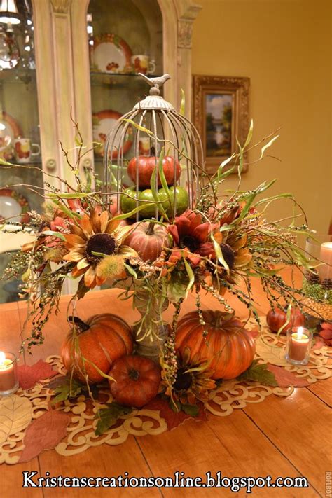 Decorate your fall table in modern farmhouse style using a neutral palette mixed with woods for warmth. 1347 best Fall Decorating / Everything Fall / Thanksgiving ...